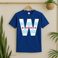 Chicago City Flag W T-Shirt thumb 2