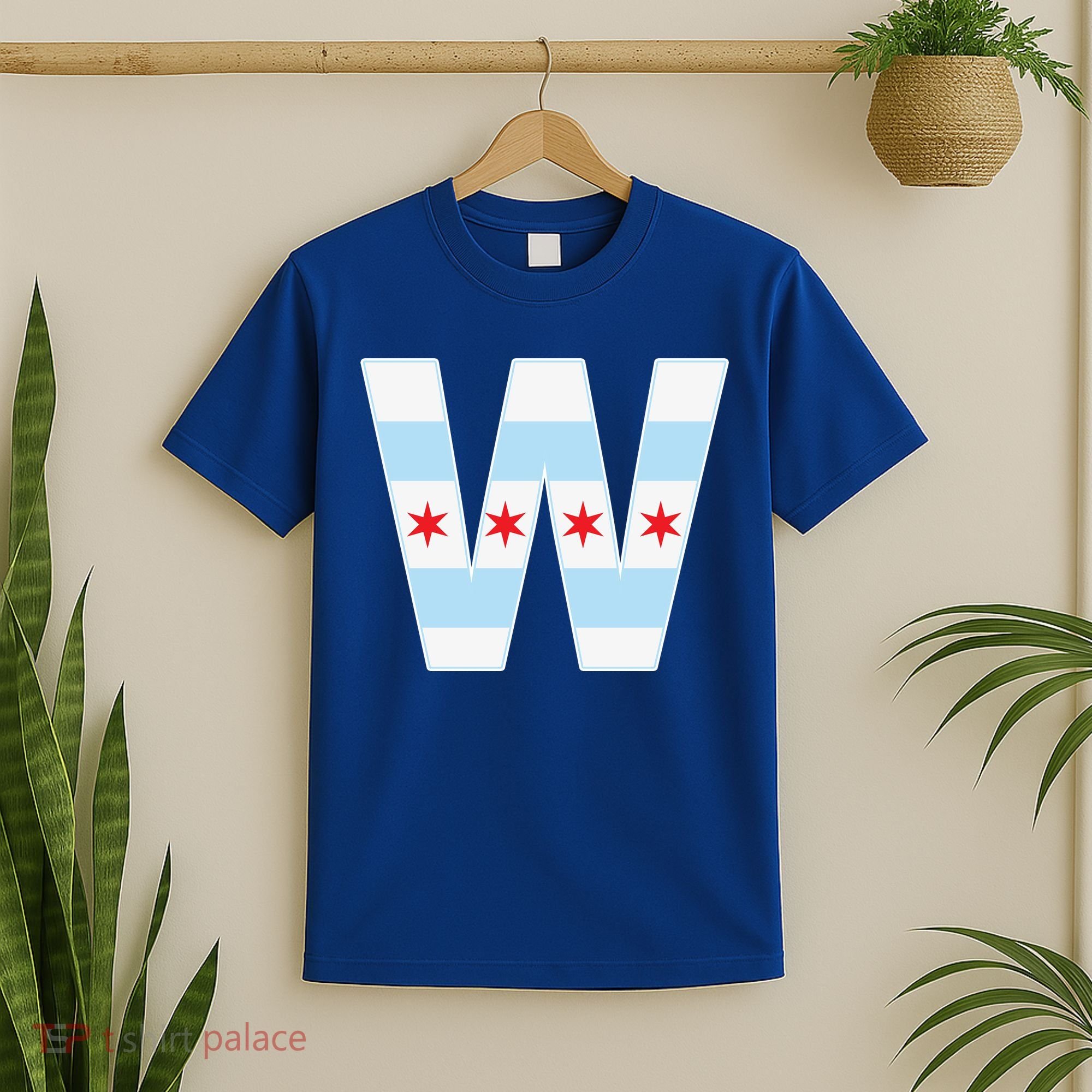 Chicago City Flag W T-Shirt