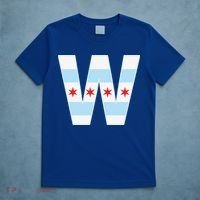 Chicago City Flag W T-Shirt thumb 5