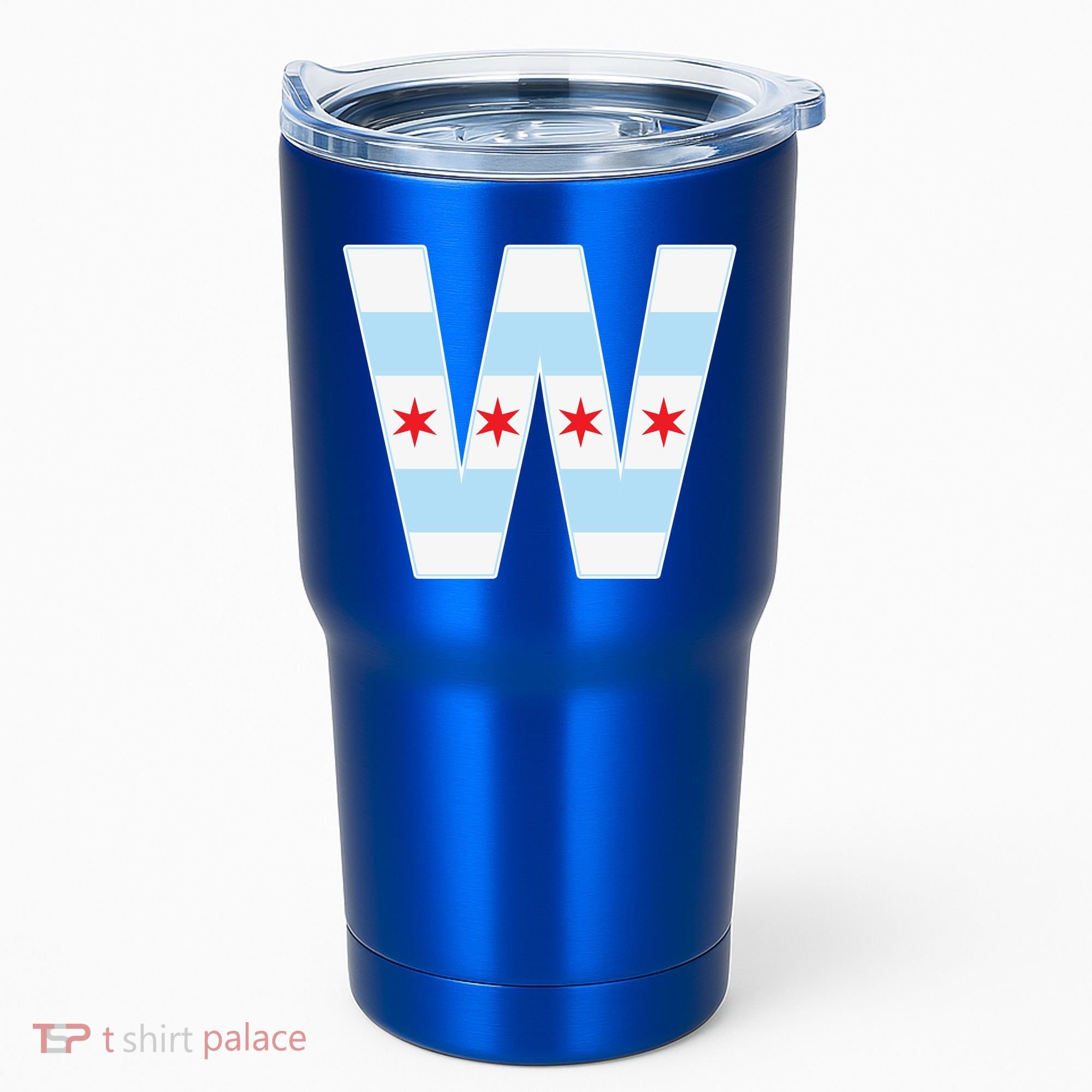 Chicago City Flag W Tumbler