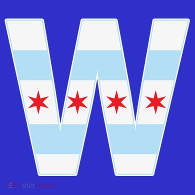 Chicago City Flag W Magnet