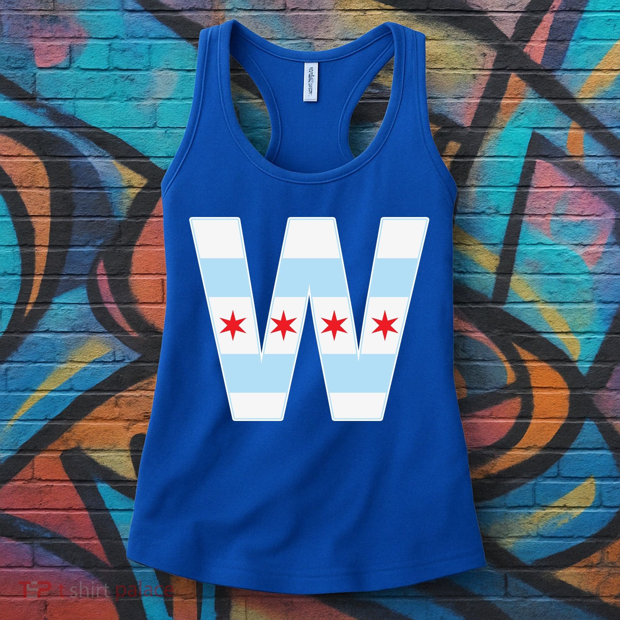 Chicago City Flag W Women's Tank Top