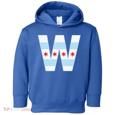 Chicago City Flag W Toddler Hoodie