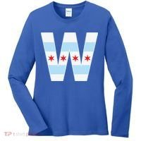 Chicago City Flag W Women's Long Sleeve Shirt thumb 0