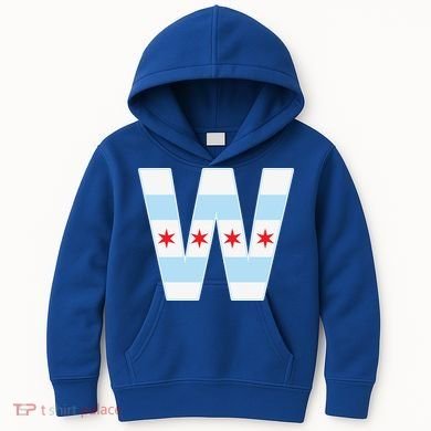 Chicago City Flag W Kids Hoodie