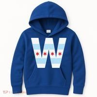 Chicago City Flag W Kids Hoodie thumb 0