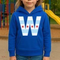 Chicago City Flag W Kids Hoodie thumb 3