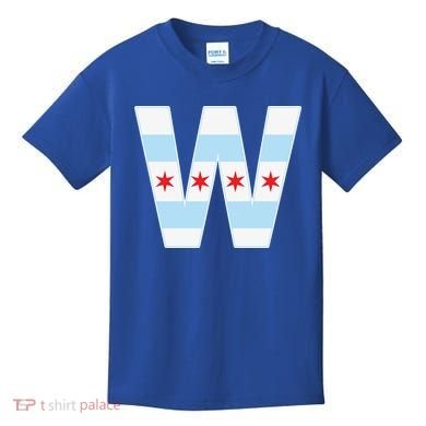 Chicago City Flag W Kids T-Shirt
