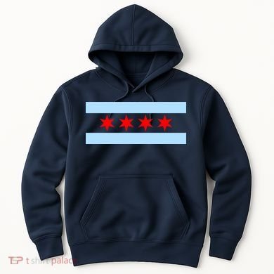 Chicago Flag Hoodie