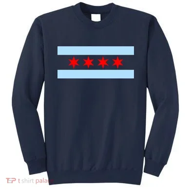 Chicago Flag Sweatshirt