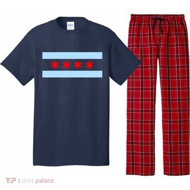 Chicago Flag Pajama Set