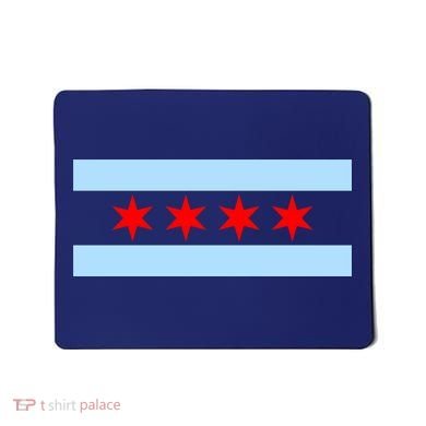 Chicago Flag Mousepad