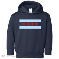 Chicago Flag Toddler Hoodie thumb 0