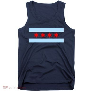 Chicago Flag Tank Top