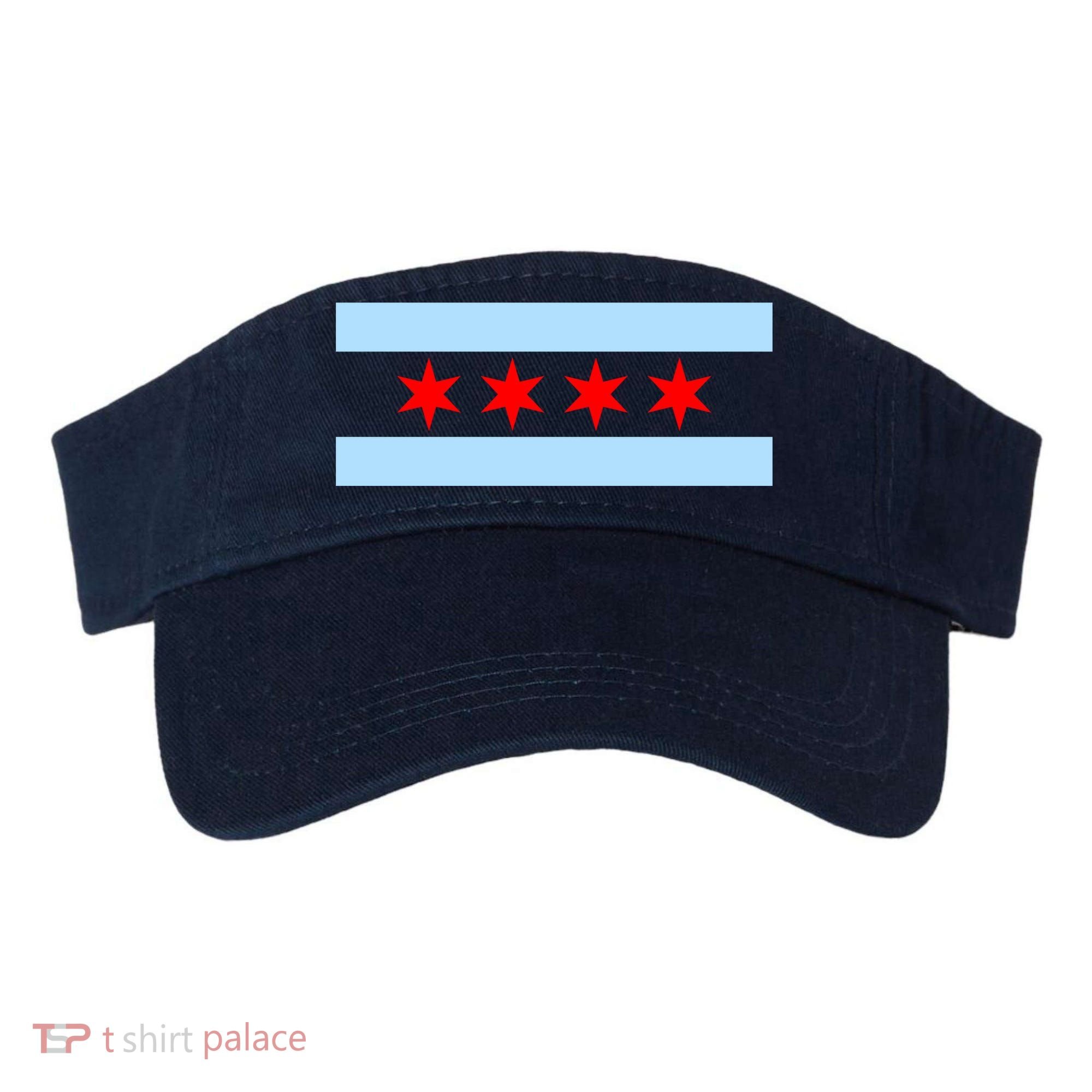 Chicago Flag Visor