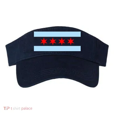 Chicago Flag Visor