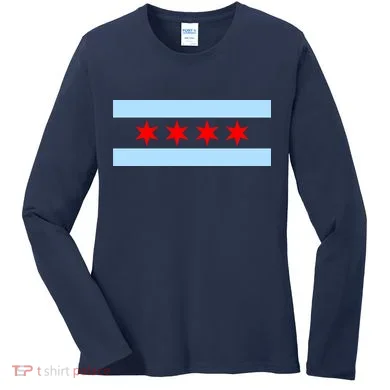 Chicago Flag Women's Long Sleeve Shirt