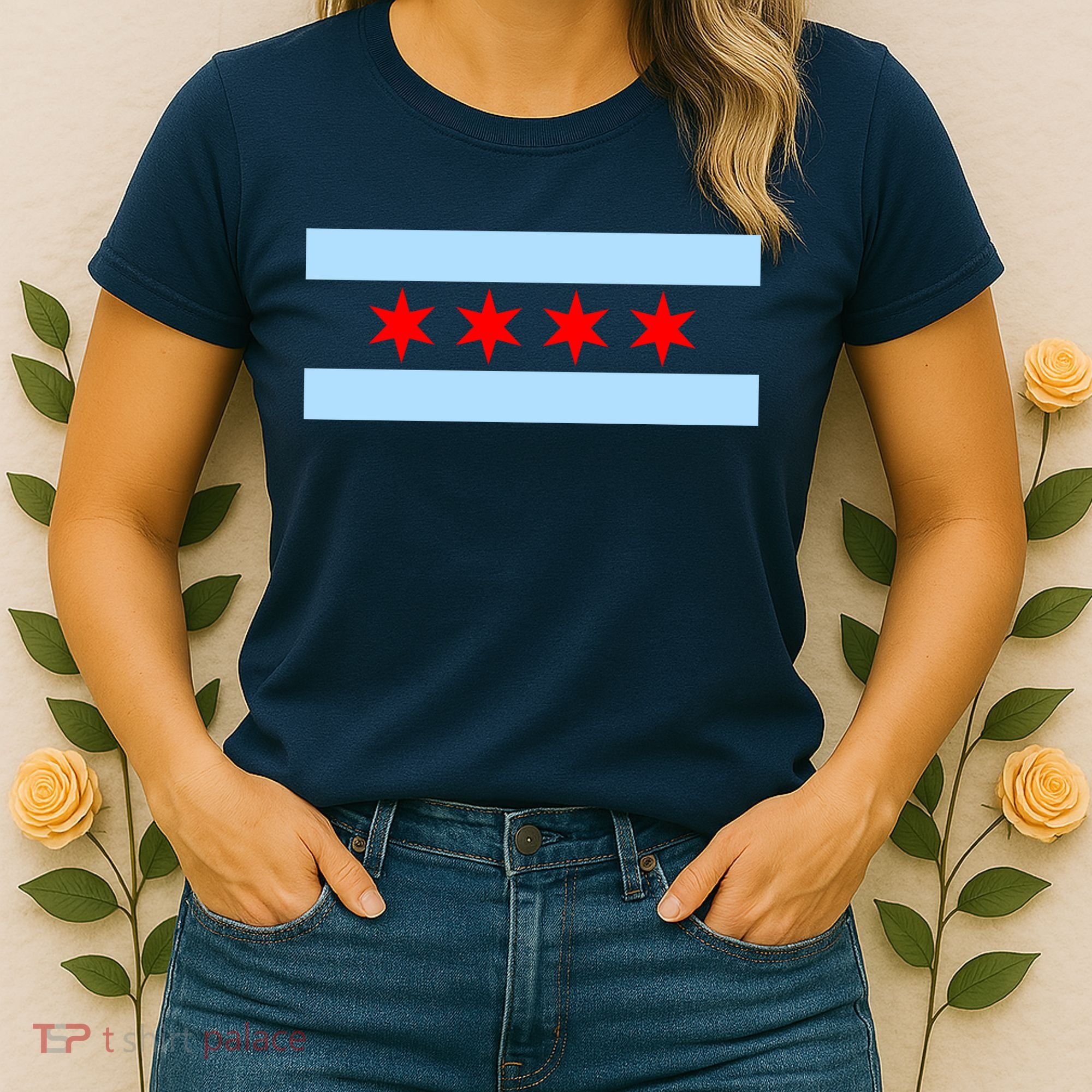 Chicago Flag Women's T-Shirt