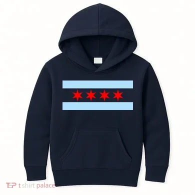 Chicago Flag Kids Hoodie