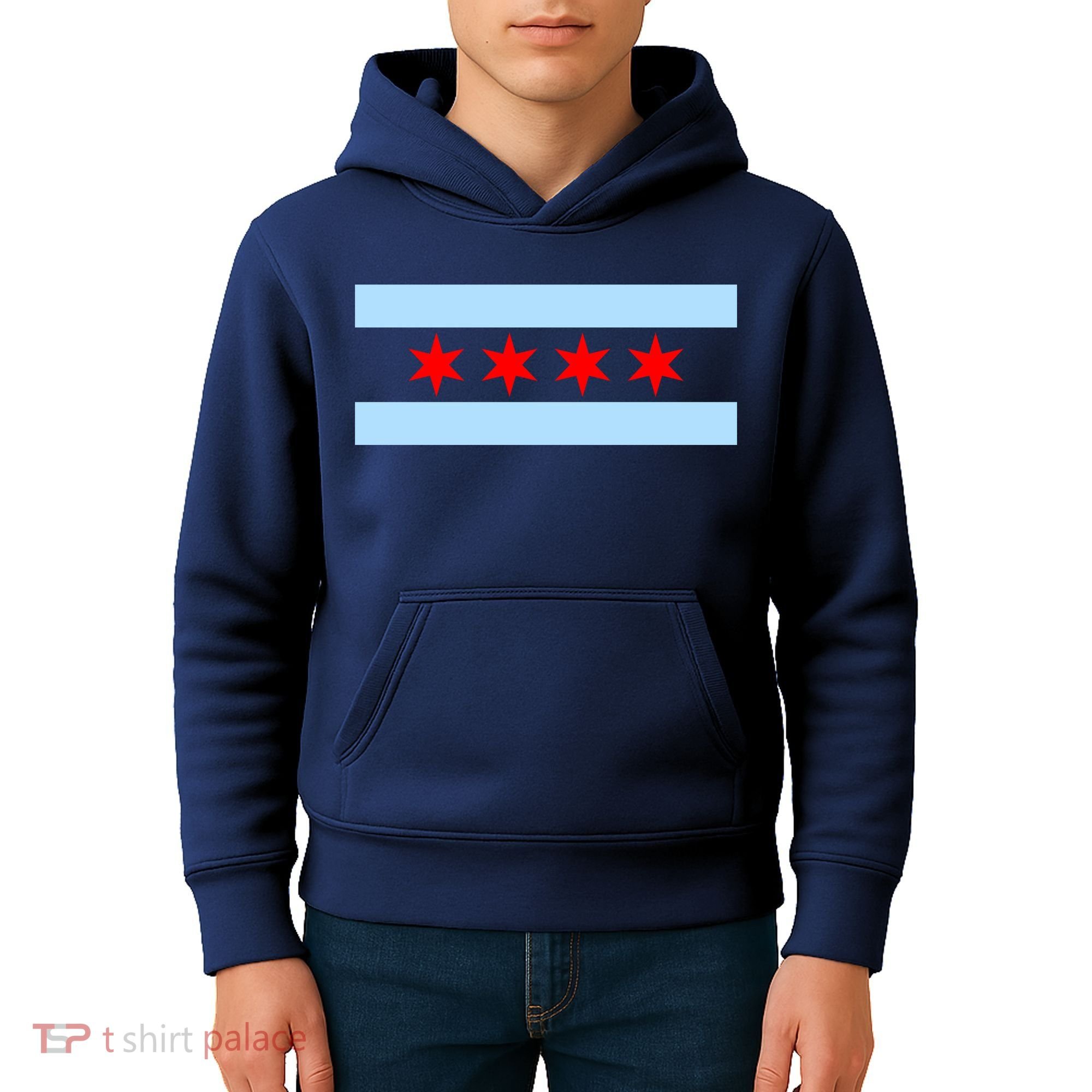 Chicago Flag Kids Hoodie