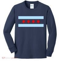 Chicago Flag Kids Long Sleeve Shirt thumb 0