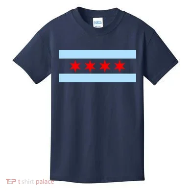 Chicago Flag Kids T-Shirt