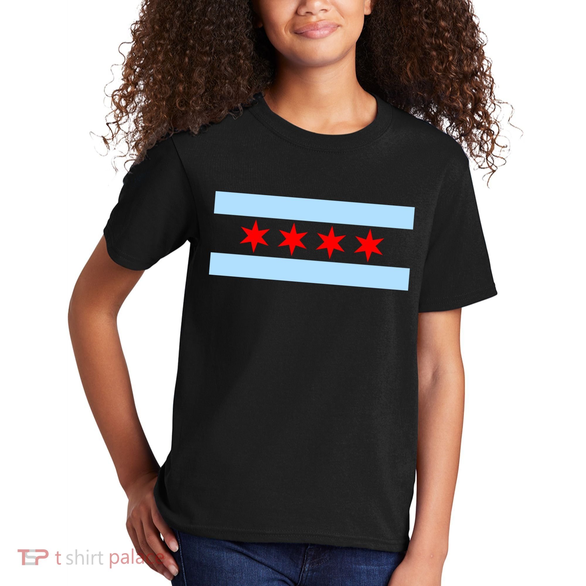 Chicago Flag Kids T-Shirt