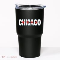 Chicago Flag Star Logo Tumbler thumb 0