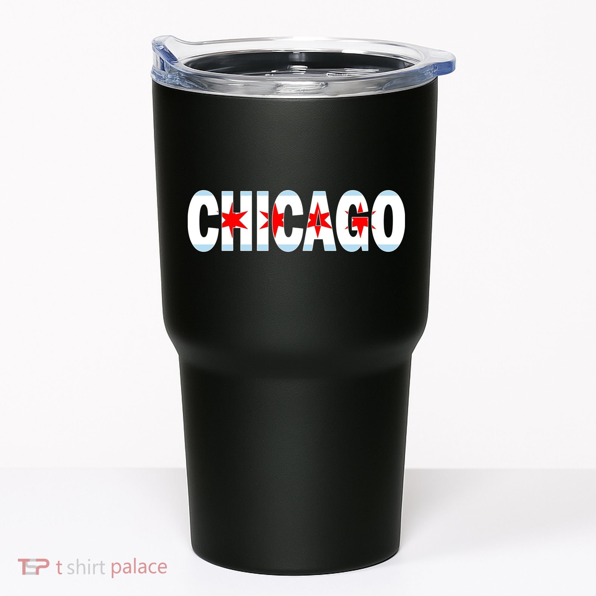 Chicago Flag Star Logo Tumbler