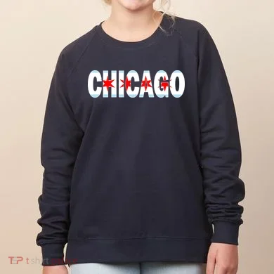 Chicago Flag Star Logo Women's Sweatshirt