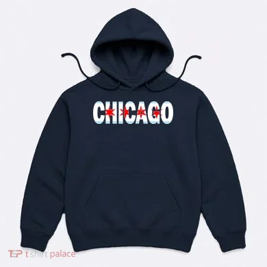 Chicago Flag Star Logo Hoodie