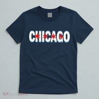 Chicago Flag Star Logo T-Shirt thumb 5