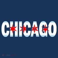 Chicago Flag Star Logo Women's Hoodie thumb 2
