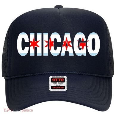 Chicago Flag Star Logo Hat
