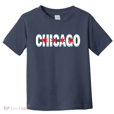 Chicago Flag Star Logo Toddler T-Shirt