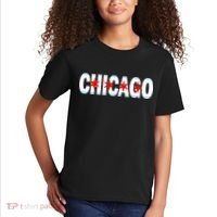 Chicago Flag Star Logo Kids T-Shirt thumb 2