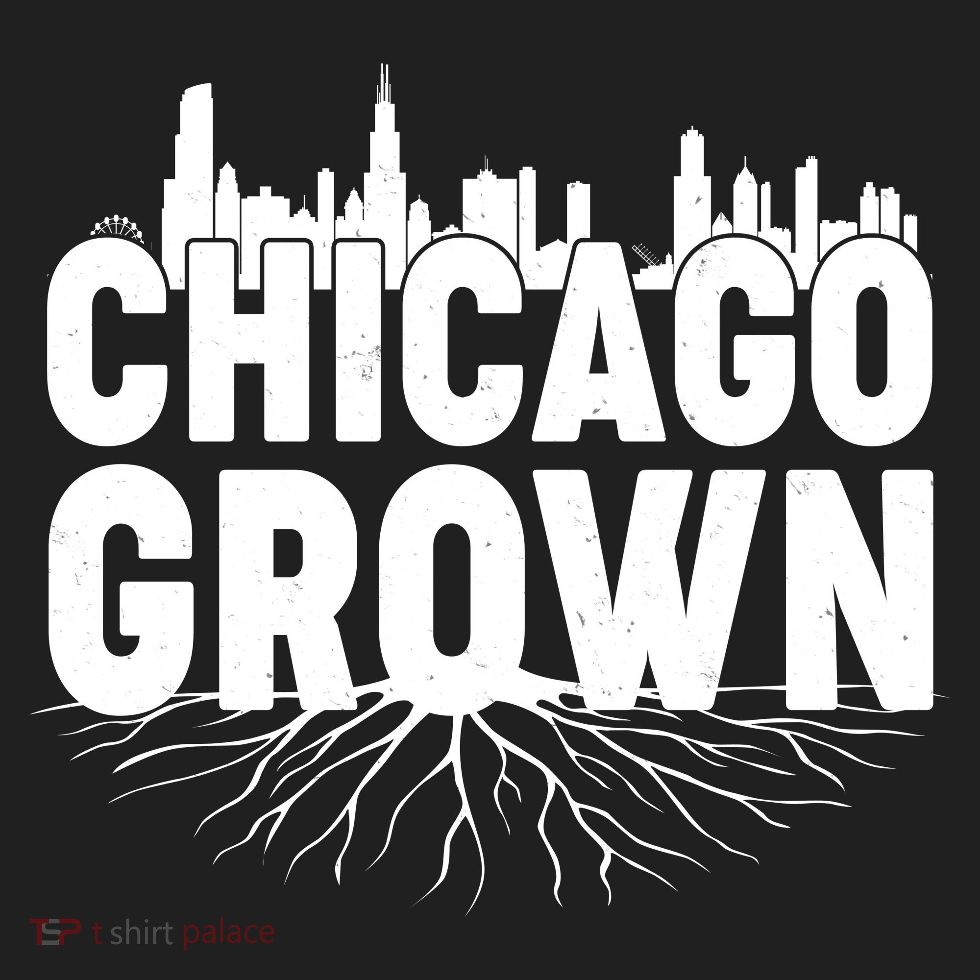 Chicago Grown Skyline Roots Women's Sweatshirt