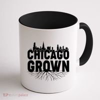 Chicago Grown Skyline Roots Coffee Mug thumb 1