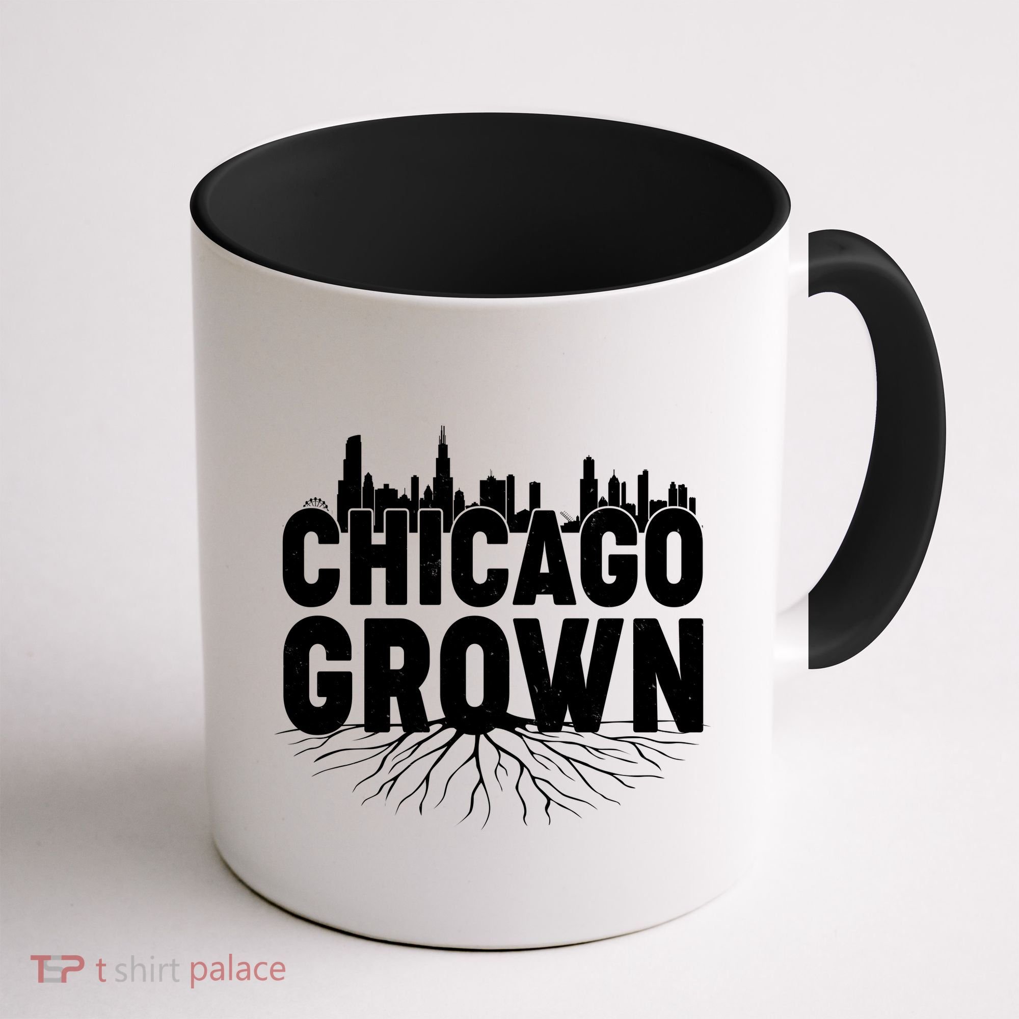 Chicago Grown Skyline Roots Coffee Mug