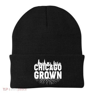 Chicago Grown Skyline Roots Beanie