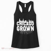 Chicago Grown Skyline Roots Women's Tank Top thumb 0