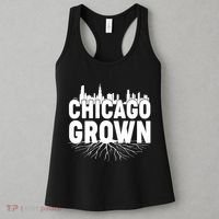 Chicago Grown Skyline Roots Women's Tank Top thumb 3