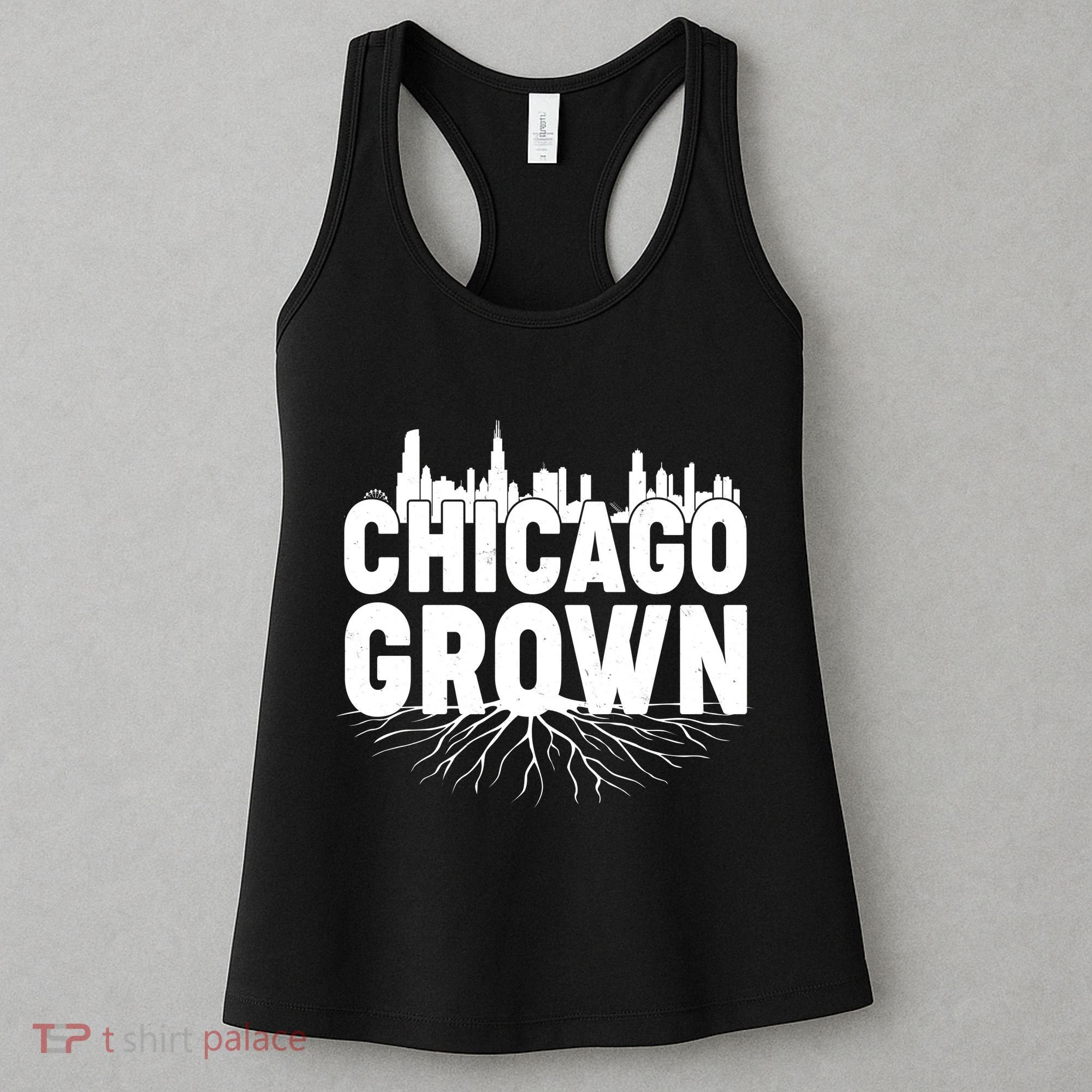 Chicago Grown Skyline Roots Women's Tank Top