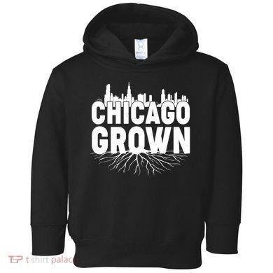 Chicago Grown Skyline Roots Toddler Hoodie