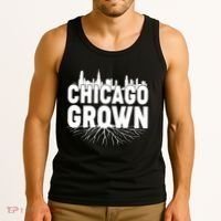 Chicago Grown Skyline Roots Tank Top thumb 3