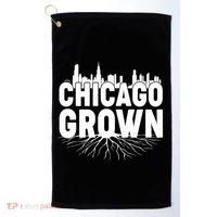 Chicago Grown Skyline Roots Golf Towel thumb 0