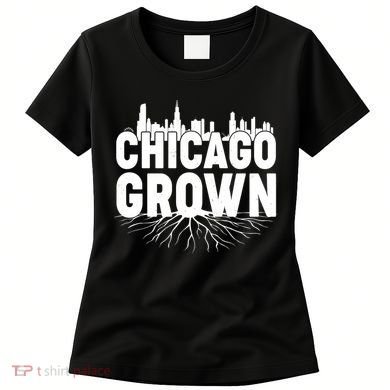 Chicago Grown Skyline Roots Women's T-Shirt