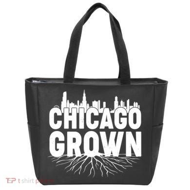 Chicago Grown Skyline Roots Tote Bag