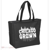 Chicago Grown Skyline Roots Tote Bag thumb 2