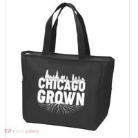 Chicago Grown Skyline Roots Tote Bag thumb 3